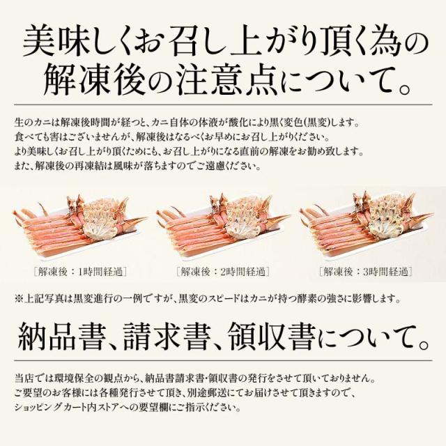 ズワイガニ むき身 ポーション お刺身OK 生 カット済み 1.8kg（600g×3箱/総重量2.25kg）かに カニ ずわい蟹 しゃぶしゃぶ 刺身 鍋 贈り物 kst23_d kst23_c ギフト プレゼント 母の日 父の日_16