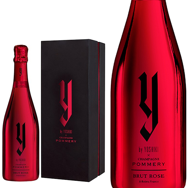 箱入り】Y by Yoshiki × シャンパーニュ ポメリー ブリュット ロゼ 