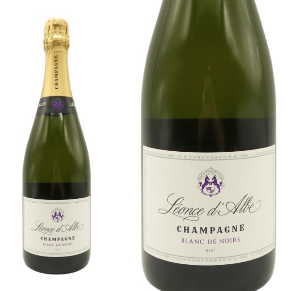 レオンス ダルブ シャンパーニュ ブラン ド ノワール ブリュットNV 醸造家ミシェル パリゾ(IWC「スパークリングワインメーカーオブザイヤー受賞)の通販は 4,858円