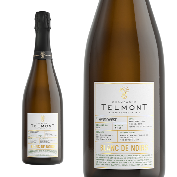 テルモン シャンパーニュ ブラン ド ノワール エクストラ ブリュット ミレジム 2015 AOCミレジメ シャンパーニュ 750ml 白 辛口 13,884円