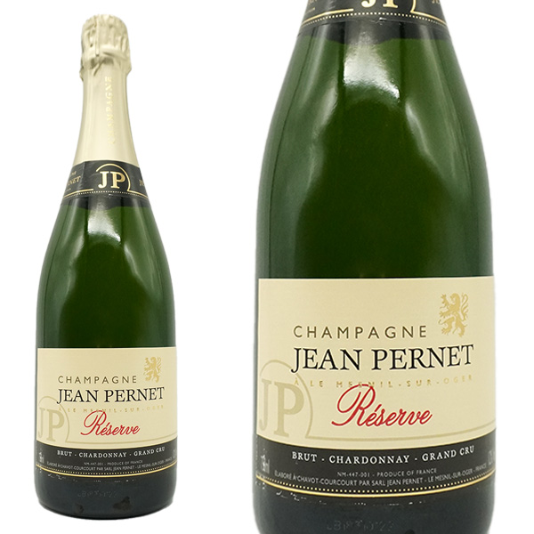 ジャン ペルネ シャンパーニュ グラン クリュ 特級“キュヴェ レゼルヴ” ブリュット ブラン ド ブラン (クリストフ ＆ フレデリック ペルネ家)の通販は