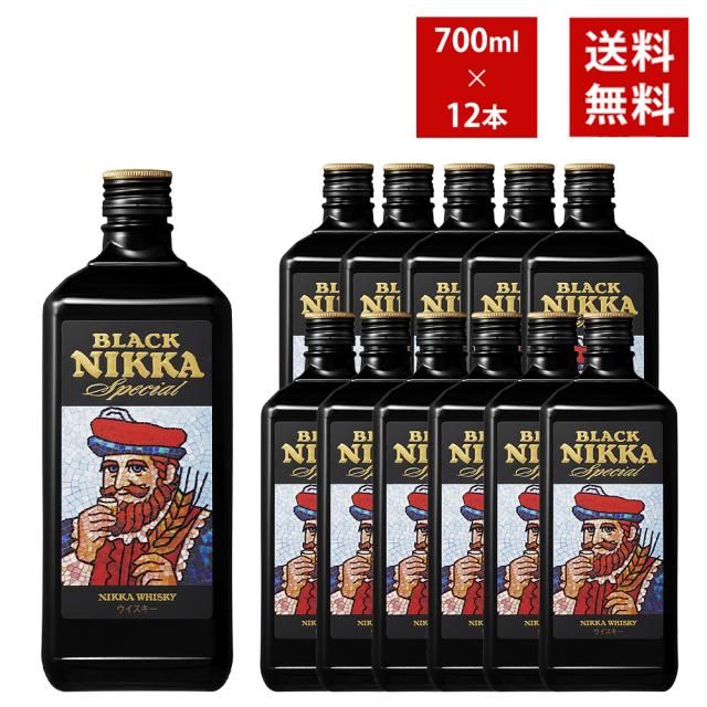 【送料無料/12本セット/正規品】ブラックニッカ スペシャル 700ml×12本 ケース 12本入り ニッカウイスキー 700ml 42％ 11,722円