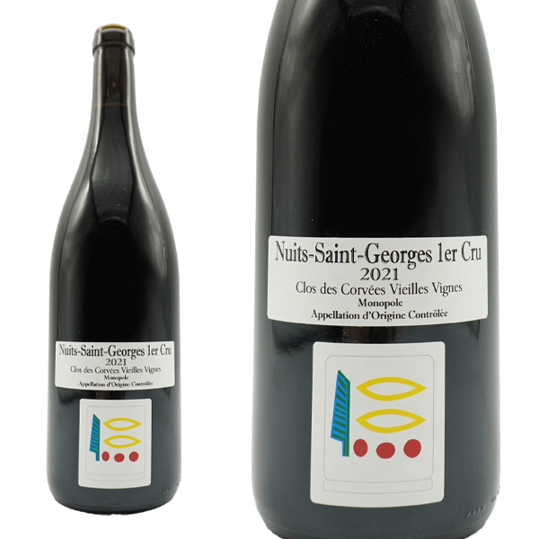 ニュイ サン ジョルジュ プルミエ クリュ 一級 クロ デ コルヴェ ヴィエイユ ヴィーニュ 単独所有畑 2021 ドメーヌ プリューレ ロック元詰 rare—wineの通販は 62,799円