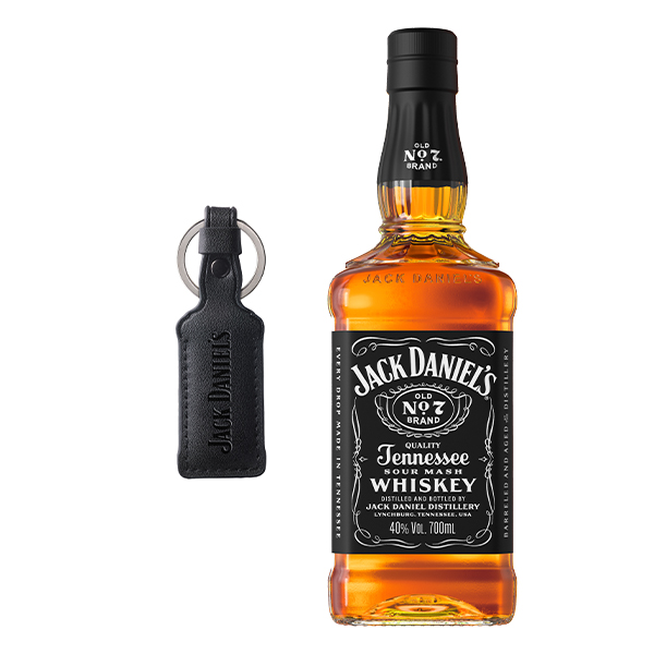 正規品 オリジナルレザーキーホルダー付き】ジャック ダニエル