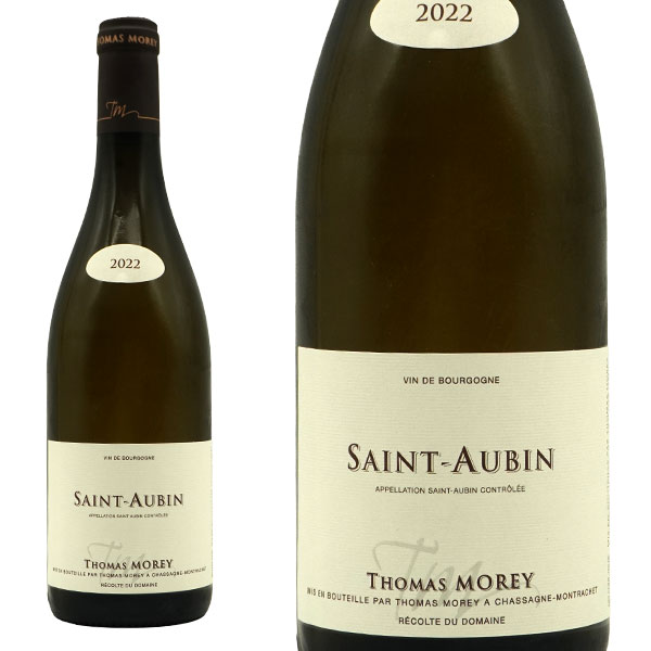 サン トーバン ブラン 2022 蔵出し品 ドメーヌ トマ モレ元詰 AOCサン トーバン ブラン 白 辛口 フランス ブルゴーニュの通販は 10,120円