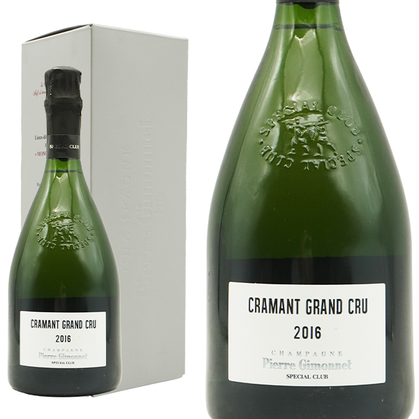 【専用箱付】ピエール ジモネ シャンパーニュ スペシャル クラブ  クラマン グラン クリュ 特級 エクストラ ブリュット ミレジム 2016 正規代理店輸入品の通販は
