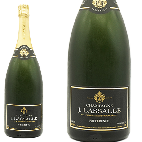【大型ボトル】J(ジェイ) ラサール シャンパーニュ プルミエ クリュ 一級 キュヴェ プレフェランス R.M 生産者元詰 AOCシャンパーニュ
