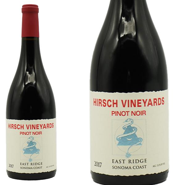 ハーシュ ヴィンヤーズ イースト リッジ ピノ ノワール 2017 フレンチオークのバリックで18ヶ月熟成 年産わずか160ケースのみ エステート(自社畑)のピノノワールのみを使用 ノンフィルター ノンファイニングの通販は 10,811円