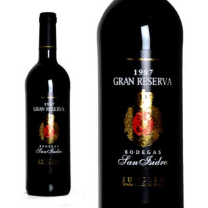 ボデガス サン イシドロ グラン レセルバ 1987 ヌーヴェルセレクション  赤ワイン 辛口 フルボディ 750mlの通販は