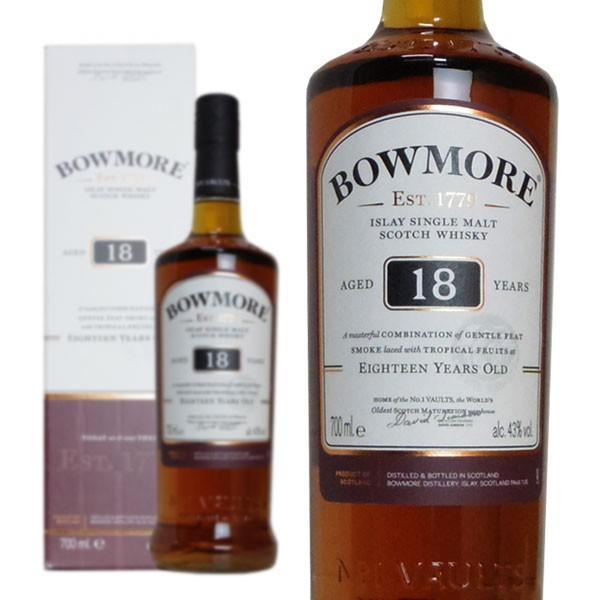 ボウモア18年　正規 ボウモア18年 43度 700ml 正規品