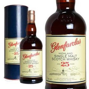 【箱入】【箱擦れ有】グレンファークラス 25年 シングル ハイランド ルト スコッチ ウイスキー 750ml 43％