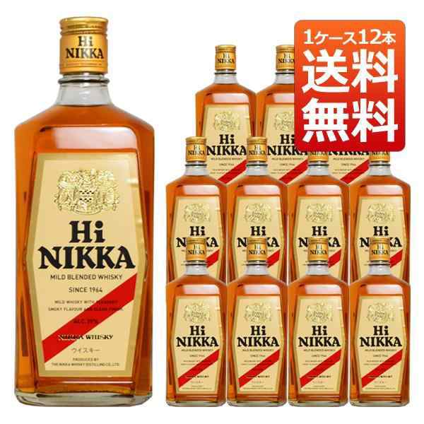 【送料無料 12本セット】【正規品】ニッカ ハイニッカ マイルド ブレンデッド ウイスキー 720ml×12本 ケース ニッカウイスキー ジャパニ