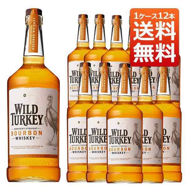 【送料無料/12本セット】【1000ml 正規品】ワイルドターキー スタンダード 1000ml×12本 ケース[12本入り] ケンタッキー ストレート バー