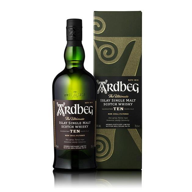 【正規品 箱入】アードベッグ[10]年 正規代理店輸入品 アイラ シングル モルト スコッチ ウイスキー 700ml 46％　Ardbeg Single Isley Malt Scotch Whisky 700mlの通販は