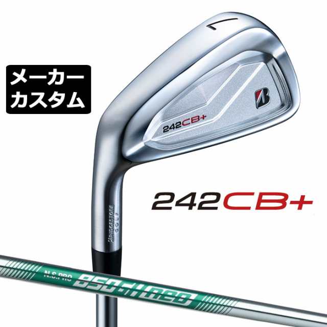 【メーカーカスタム】11月発売 ブリヂストン 242CB+ アイアン 6本セット (#5-PW) 左用 N.S.PRO 850GH neo スチールシャフト BRIDGESTONE