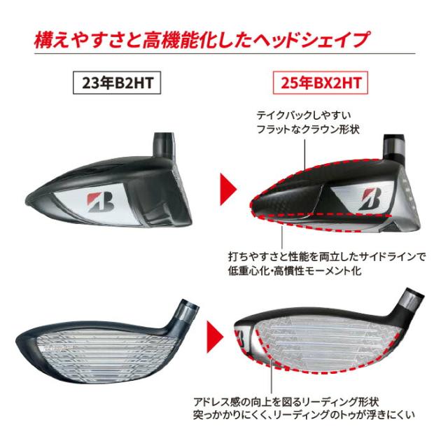 ブリヂストン ゴルフ BX2HT フェアウェイウッド メンズ 右用 SPEEDER