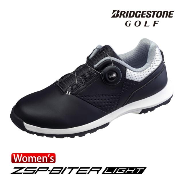 ブリヂストン ゴルフ ゼロ・スパイク バイター ライト レディース シューズ SH2408 BK ブラック 3E スパイクレス 2024年モデル BRIDGESTONE GOLFの通販は 12,355円
