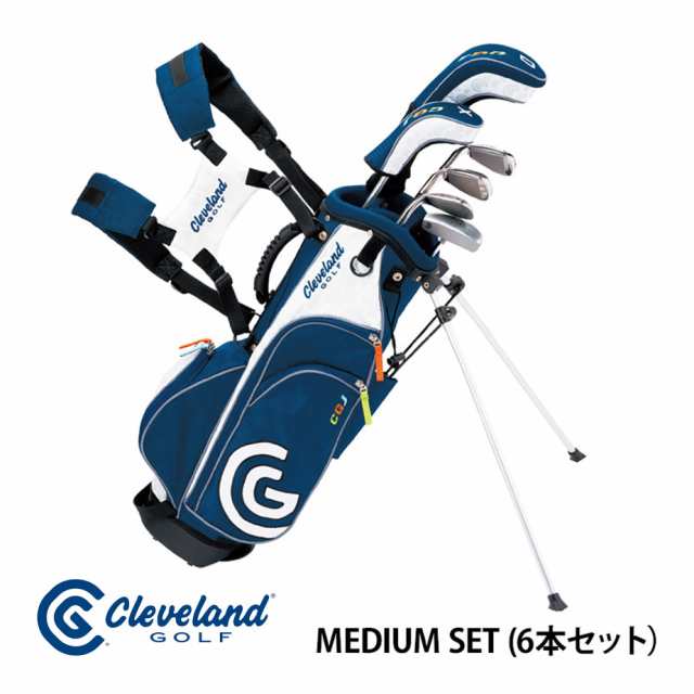 クリーブランドゴルフ ジュニアセット MEDIUM 右用 クラブ6本セット キャディバッグ付き Cleveland GOLF 日本正規品の通販はクラブセット