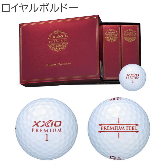ダンロップ ゼクシオ プレミアム ゴルフ ボール 1ダース(12球) XXIO PREMIUM 2024年モデル DUNLOP