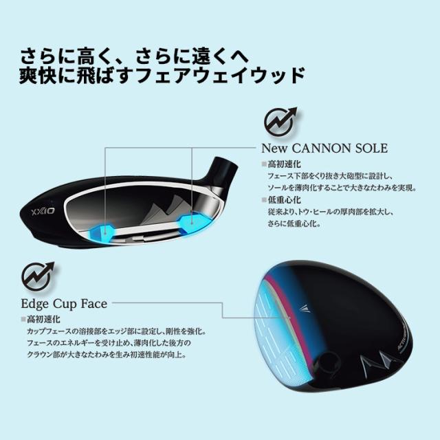 メーカーカスタムクラブ ダンロップ ゼクシオ 14 フェアウェイウッド