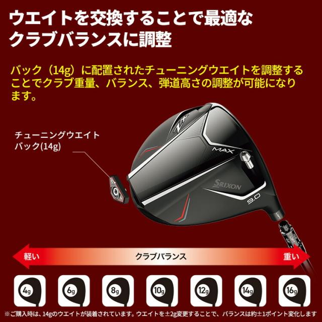 ダンロップ スリクソン ZXi MAX ドライバー メンズ 右用 Diamana ZXi50