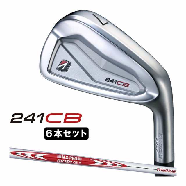 ブリヂストン ゴルフ 241CB アイアン 6本セット(#5〜9、PW) メンズ 右用 N.S.PRO MODUS3 TOUR105 スチールシャフト 2024 ゴルフ BRIDGEST