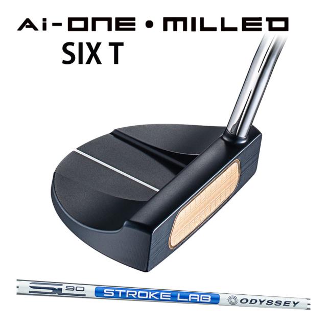 オデッセイ Ai-ONE-MILLED パター 右用 STROKE LAB 90 スチールシャフト SIX T シックス Ai-ONE MILLED Pistolグリップ エーアイワンミルド ゴルフ 2023 ODYSSEY 日本正規品の通販は
