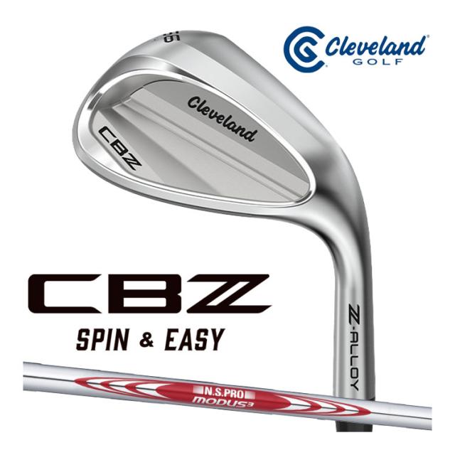 クリーブランド CBZ ウェッジ N.S.PRO MODUS3 TOUR 105 スチールシャフト メンズ 右用 ゴルフ Cleveland シービーゼット WEDGE