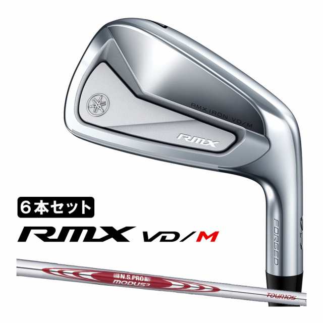 ヤマハ RMX VD/M アイアン 6本セット (＃5-PW) メンズ 右用 N.S.PRO MODUS3 TOUR 105 スチールシャフト ゴルフ リミックス 2024 YAMAHA