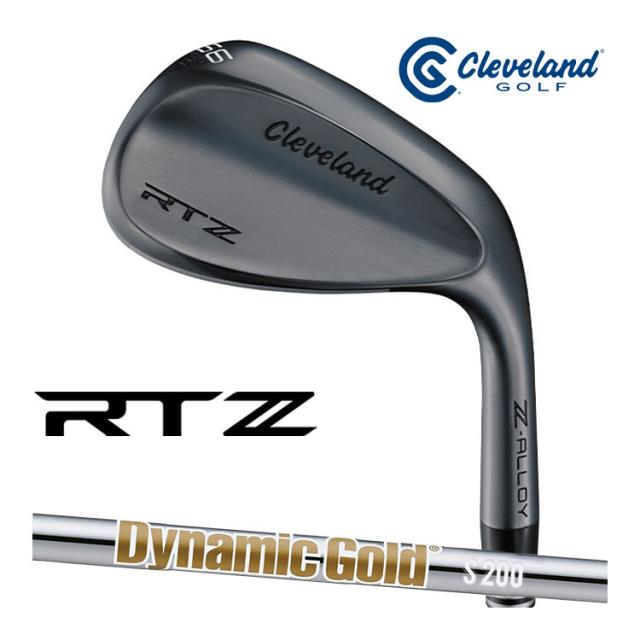 クリーブランド RTZ ブラックサテン ウェッジ メンズ 右用 Dynamic Gold ダイナミックゴールド スチールシャフト ゴルフ 2025年モデル Cleveland GOLF 日本正規品