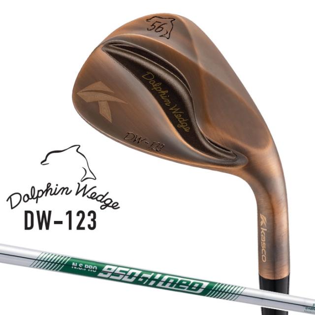 キャスコ ドルフィン ウェッジ DW-123 カッパー(銅メッキ仕上げ) 右用 N.S.PRO 950GH neo スチールシャフト Kasco DOLPHIN WEDGE 2023 ストレートネックの通販は