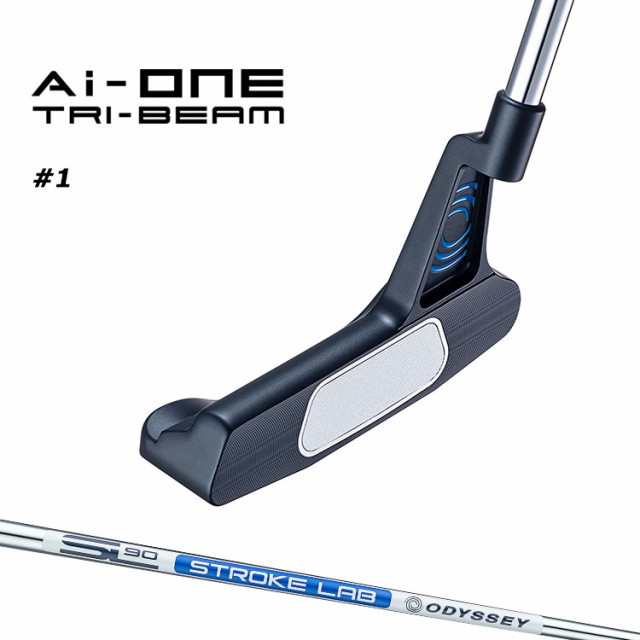 オデッセイ Ai-ONE TRI-BEAM パター 右用 STROKE LAB 90 スチールシャフト ＃1 日本正規品 Odessey エーアイワン トライビーム