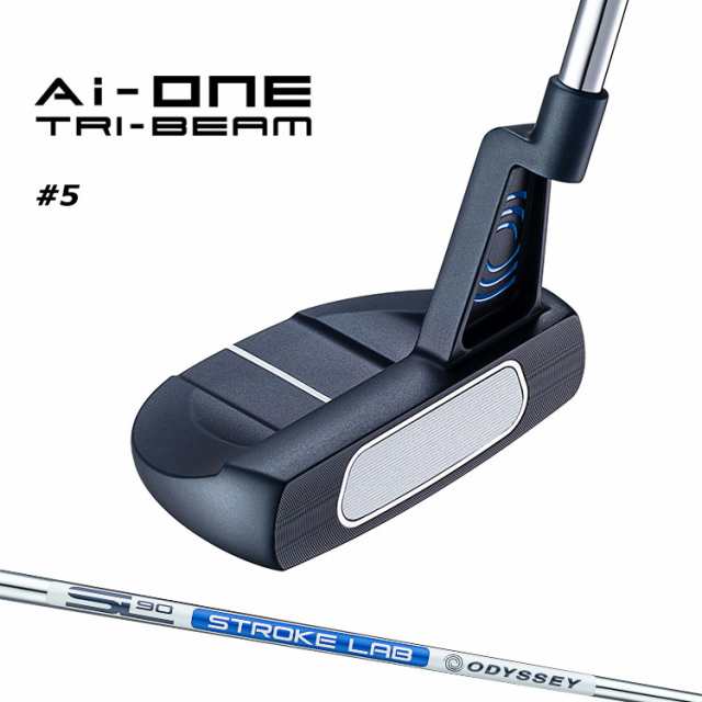 オデッセイ Ai-ONE TRI-BEAM パター 右用 STROKE LAB 90 スチールシャフト ＃5 日本正規品 Odessey エーアイワン トライビーム