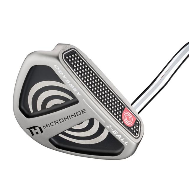 メーカーカスタムクラブ オデッセイ マイクロヒンジ パター 右用 MICROHINGEオリジナル スチールシャフト 2-BALL V-LINE DB ツーボール 2BALL 日本正規品 [グリップタイプA]の通販は