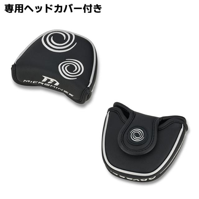 メーカーカスタムクラブ オデッセイ マイクロヒンジ パター 右用 MICROHINGEオリジナル スチールシャフト 2-BALL V-LINE DB ツーボール 2BALL 日本正規品 [グリップタイプA]の通販は