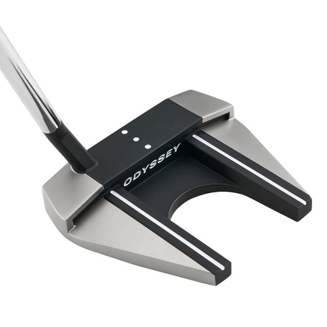 メーカーカスタムクラブ オデッセイ マイクロヒンジ パター 左用 MICROHINGEオリジナル スチールシャフト #7 S セブン 日本正規品 [Odyssey MID][グリップタイプB] メーカーカスタムクラブ オデッセイ マイクロヒンジ パター 左用