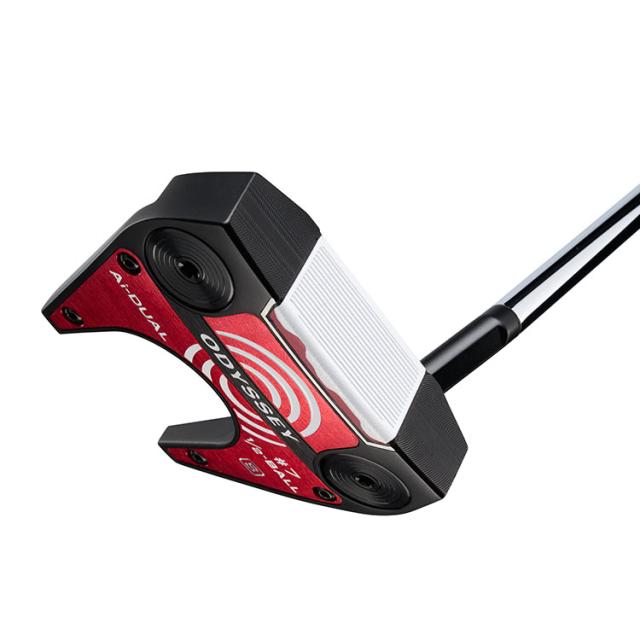 メーカーカスタムクラブ オデッセイ Ai-DUAL 1/2 BALL エーアイ デュアル ハーフボール パター ＃7 S 右用 STROKE LAB 70 シャフト (レッド) 日本正規品 2026 セブン [31.5インチ以下対応]_2