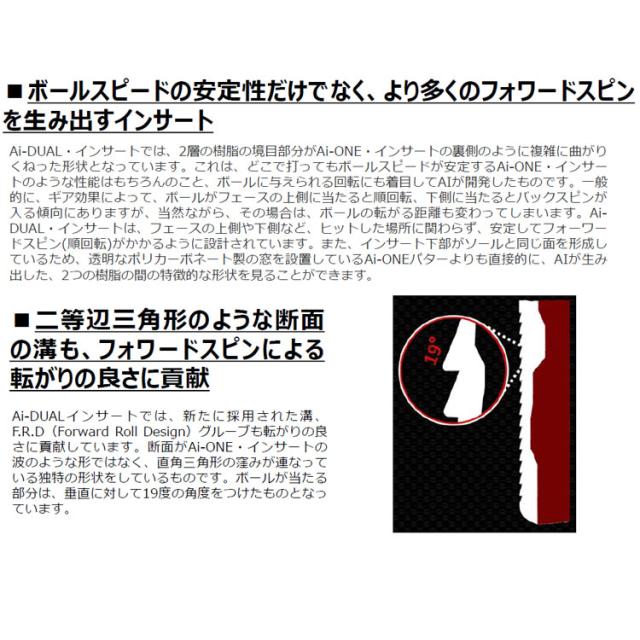 メーカーカスタムクラブ オデッセイ Ai-DUAL Square 2 Square スクエア 2 スクエア パター ハーフボールマックス 右用 STROKE LAB 70 シャフト (レッド) 日本正規品 2026 1/2-BALL MAX [SUPER STROKE][タイプE]_6
