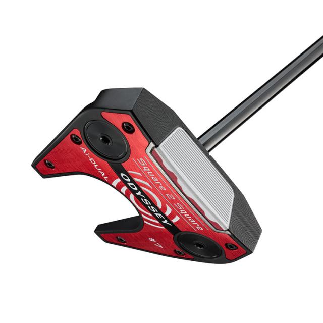 メーカーカスタムクラブ オデッセイ Ai-DUAL Square 2 Square スクエア 2 スクエア パター ＃7 右用 STROKE LAB 70 シャフト (レッド) 日本正規品 2026 セブン [Odyssey MID][タイプB]_2
