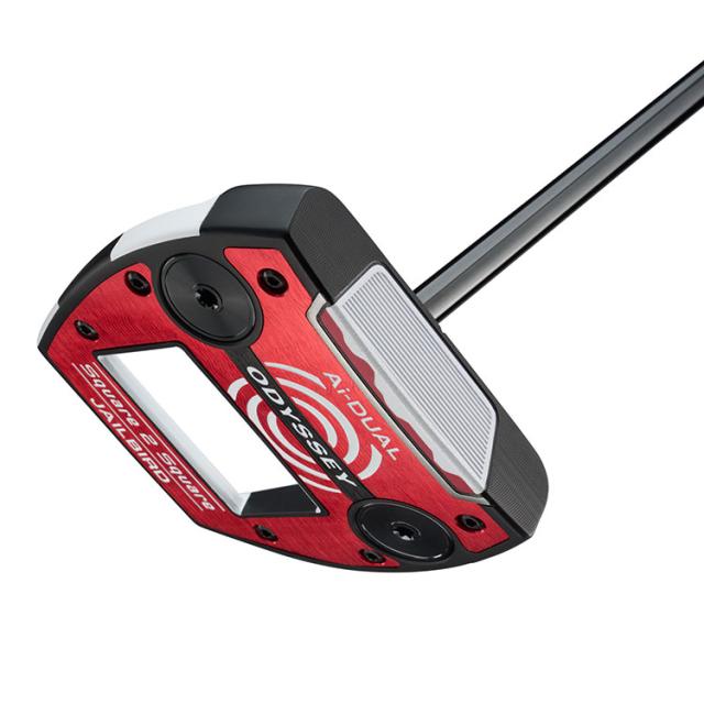 メーカーカスタムクラブ オデッセイ Ai-DUAL Square 2 Square スクエア 2 スクエア パター JAILBIRD 右用 STROKE LAB 70 シャフト (レッド) 日本正規品 2026 ジェイルバード [グリップ標準]_2