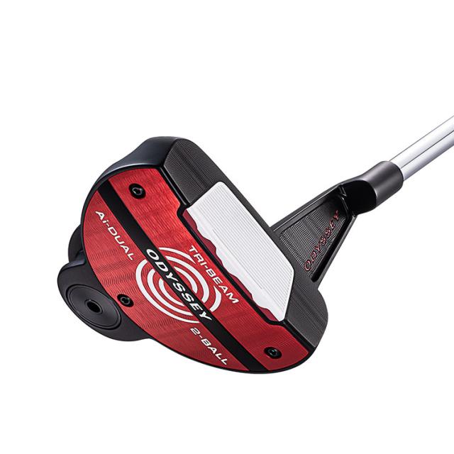 メーカーカスタムクラブ オデッセイ Ai-DUAL TRI-BEAM エーアイ デュアル トライビーム パター 2-BALL CH ツーボール 右用 STROKE LAB 90 スチールシャフト 日本正規品 2026 [SUPER STROKE][タイプE]_3