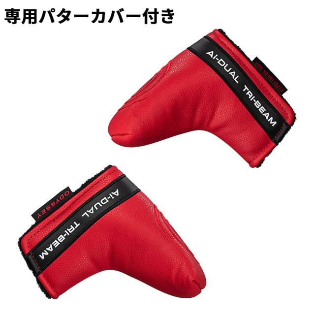 メーカーカスタムクラブ オデッセイ Ai-DUAL TRI-BEAM エーアイ デュアル トライビーム パター DW ダブルワイド CH 右用 STROKE LAB 90 スチールシャフト 日本正規品 2026 [JUMBO][タイプD]_11