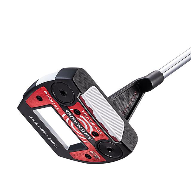 メーカーカスタムクラブ オデッセイ Ai-DUAL TRI-BEAM エーアイ デュアル トライビーム パター JAILBIRD MINI CS ジェイルバード ミニ 右用 STROKE LAB 90 スチールシャフト 日本正規品 2026 [JUMBO][タイプD]_3