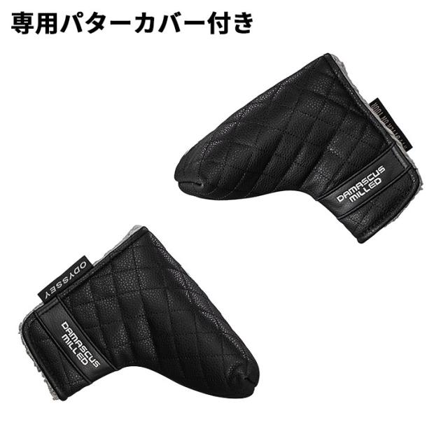 メーカーカスタムクラブ オデッセイ ダマスカス ミルド DAMASCUS MILLED パター ONE WIDE ワン ワイド 右用 STROKE LAB 90 for DMC MLDスチールシャフト 日本正規品 2026 [Odyssey JUMBO]_8