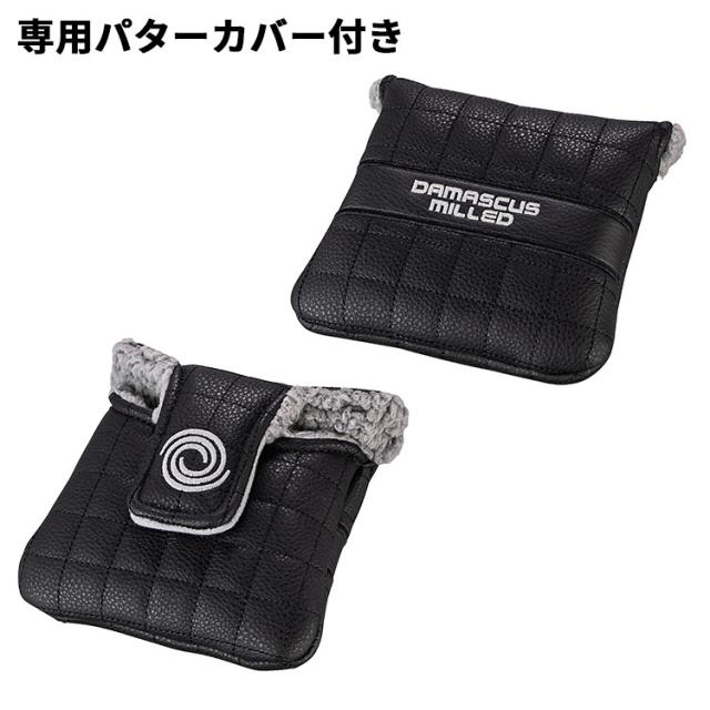 メーカーカスタムクラブ オデッセイ ダマスカス ミルド DAMASCUS MILLED パター SEVEN CH セブン クランクホーゼル 右用 STROKE LAB 90 スチールシャフト 日本正規品 2026 [Odyssey MID]_8