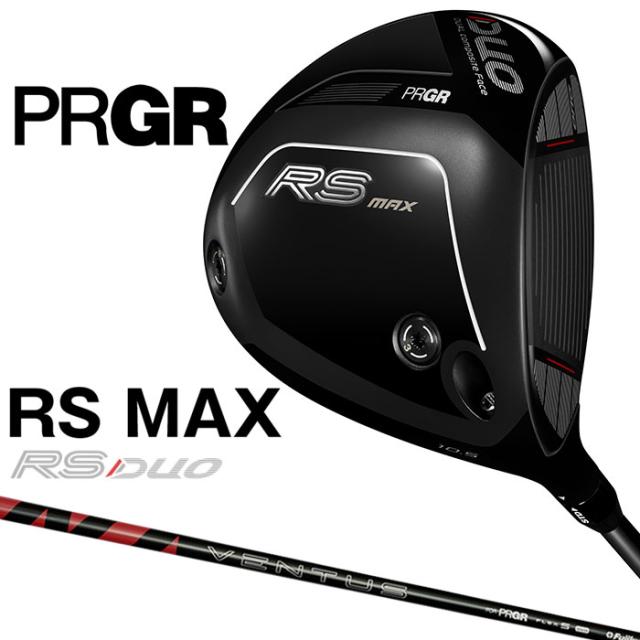 [7/10発売先行ご予約特典付き] プロギア RS DUO RS MAXドライバー 2026 VENTUS for PRGR カーボンシャフト PRGR アールエス デュオ DUOフェース