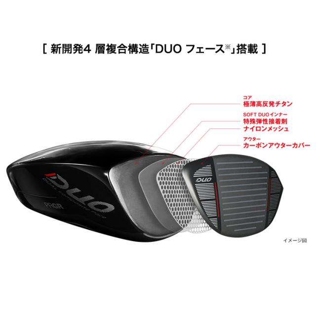 メーカーカスタムクラブ プロギア RS DUO RS F ドライバー 2026 SPEEDER SLK カーボンシャフト PRGR アールエス デュオ_2