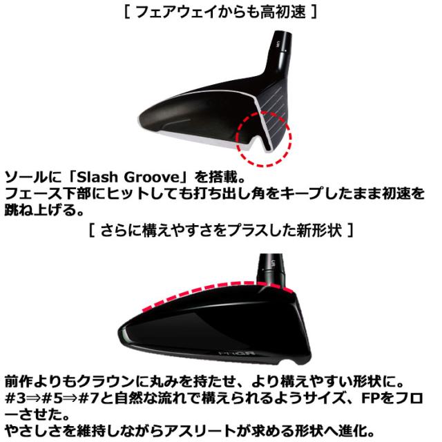 メーカーカスタムクラブ プロギア RS フェアウェイウッド 2026 SPEEDER SLK カーボンシャフト PRGR アールエス_6