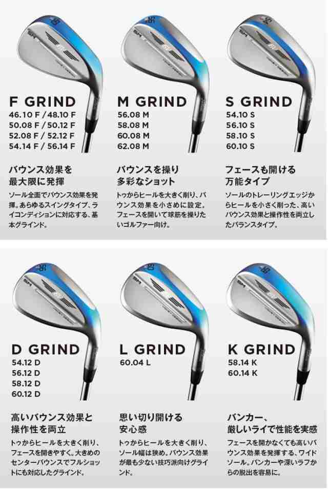 メーカーカスタム】Titleist(タイトリスト) VOKEY DESIGN SM9 [左用 ...