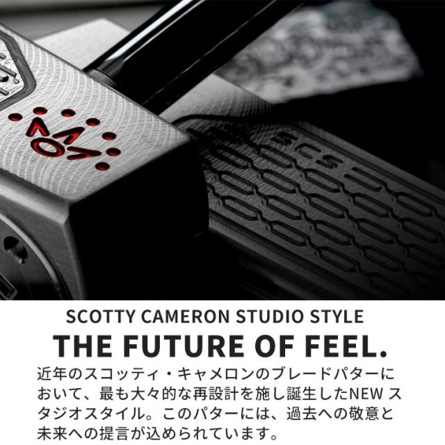 【即納可能】タイトリスト スコッティ キャメロン スタジオスタイル パター 右用 SQUAREBACK 2 スクエアバック 2 Titleist SCOTTY CAMERON STUDIO STYLE 2025年モデル 日本正規品